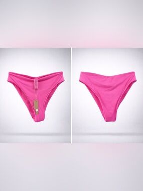 SKIMS Hot Pink Swim Bottoms